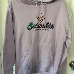 Columbia Woman’s Lavender Pullover Hoodie Size M